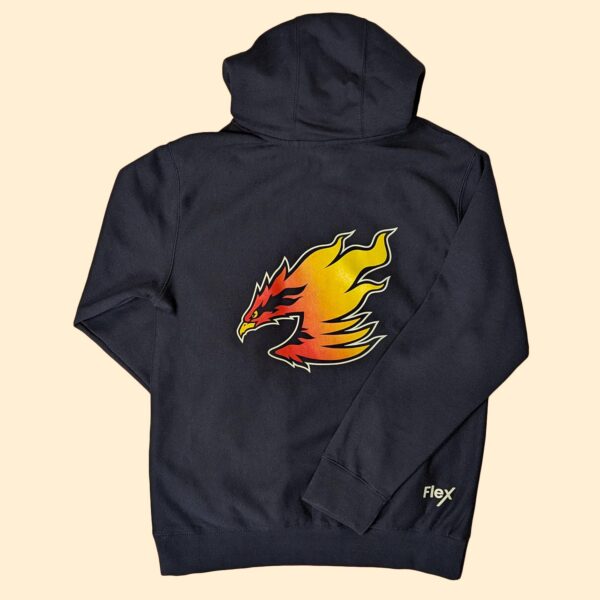 Firebirds Hoodie Fire, Back