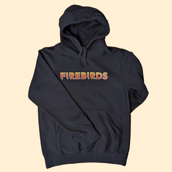 Firebirds Hoodie Fire, Front