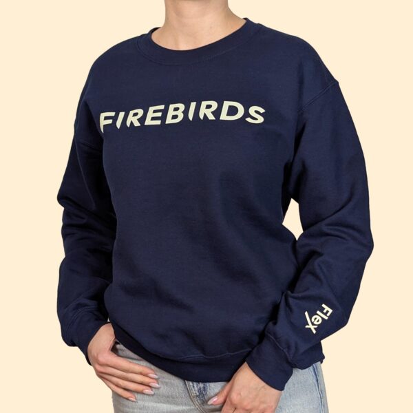 OG Firebirds Sweater -Navy - Front