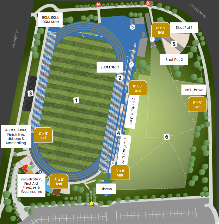 HCOS Track and Field Event Layout - Vernon