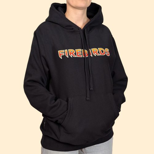 Firebirds Hoodie Fire, Model Front